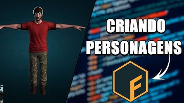 Como criar personagem no Fuse e fazer o rigging dele usando o Accurig