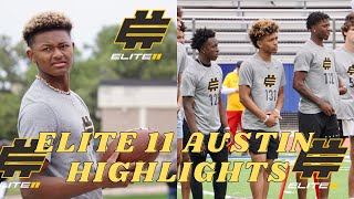 2024 Elite 11 Austin Highlights   | Who is The Best QB in Texas???
