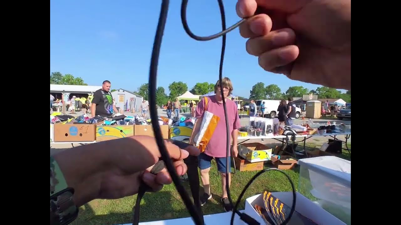 Flea Market & Car Show Walking Tour 4K - Williams Grove Historical Steam Engine, Pennsylvania, USA