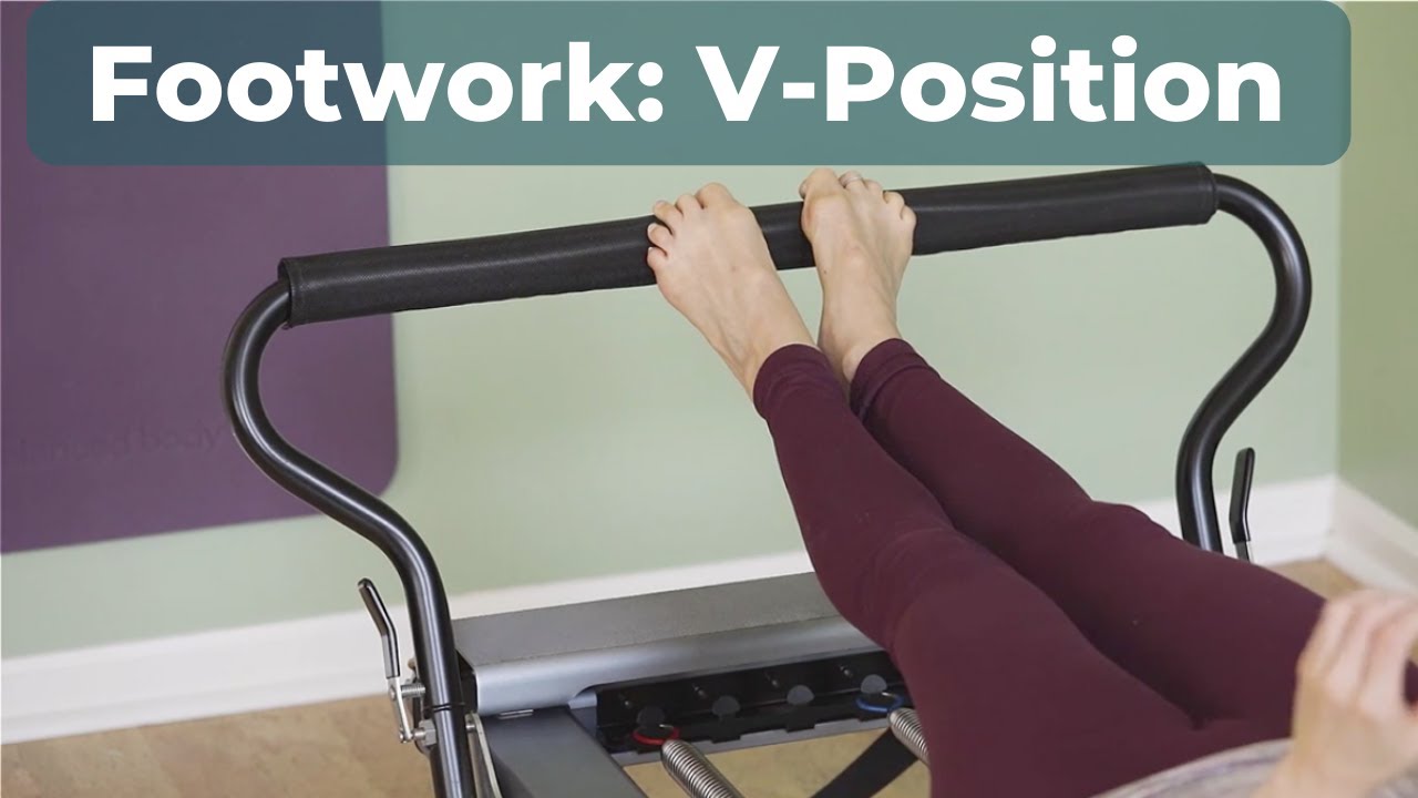 Reformer Footwork ⎮Pilates V Position Explained in Detail - YouTube