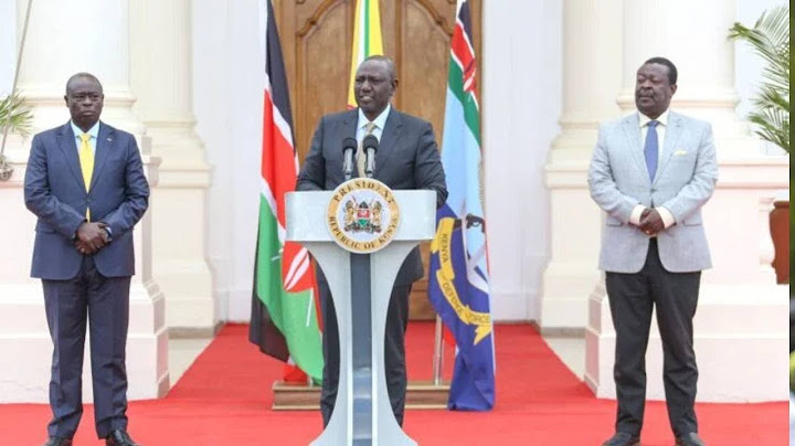 LIVE:PRESIDENT RUTO FIRING HIS CABINET SECRETARIES AT STATEHOUSE!!!!