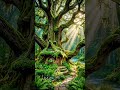 Ancient Forest Treehouse #freedom #meditationmusic #shorts
