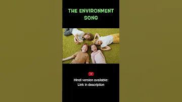 The Environment Song Save The Earth Environment Earthsong Naturesongs Climate Change Earth 