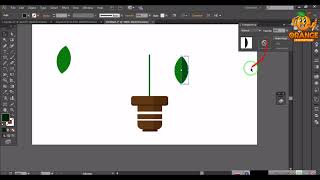 #OrangeAnimation #AdobeIllustrator #Art Making Flower Pot Using Shape Tool in Adobe Illustrator