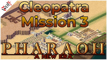 Pharaoh A New Era - Cleopatra Mission 3 Seti in the Valley - Hard - FORCED WALKERS