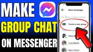 How To Make Group Chat On Messenger (2026) screenshot 5