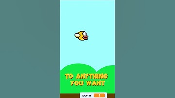 How to make  flappy bird in scratch in under 1 minute!       #shorts #scratch #tutorial