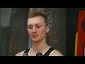 Purdue guard Fletcher Loyer postgame interview after national championship loss 4/8/2024