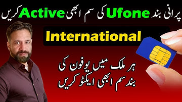 Activate Your Ufone SIM from Anywhere in the World