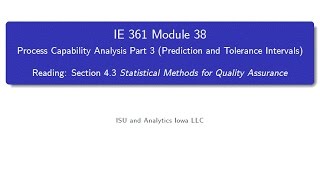 Celebrity Statistical Process Improvement Module 38 Profile