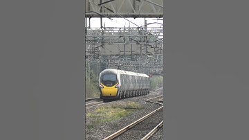 2 Avanti West Coast Pendolino passing at Acton Bridge 17/10/23 #railways #train ￼