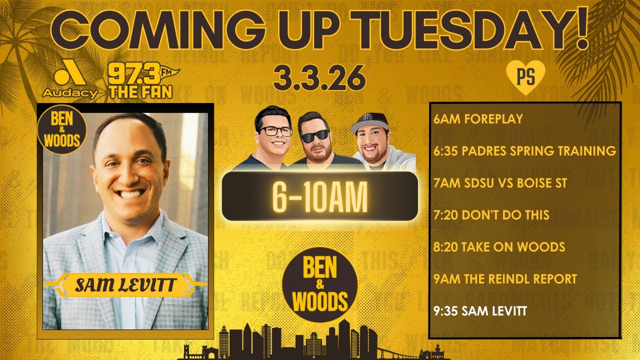 LIVE: March 3rd, 2026 - What Will The Padres Bench Look Like?