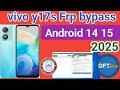 Vivo y17s Frp bypass Dft Pro New update || Vivo y17s Frp bypass android 14 15 dft Pro new update