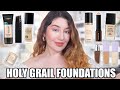 MY HOLY GRAIL FOUNDATIONS *DRUGSTORE &amp; HIGH-END*