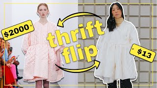 THRIFT FLIP: $2000 coat from a $13 blanket | WITHWENDY