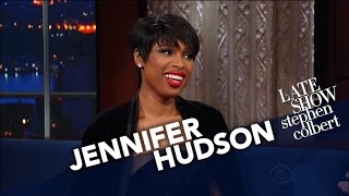 Jennifer Hudson Takes Stephen To Church