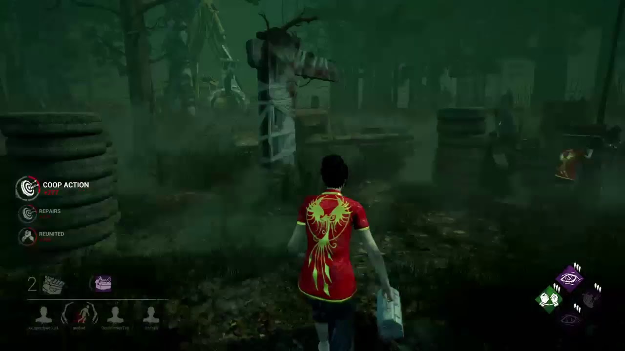 Dead by daylight surviving with friends - YouTube