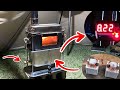 Camping Wood Stove with Off Grid Thermoelectric Generator Water Cooling Mod - M-Stove Project Part-8