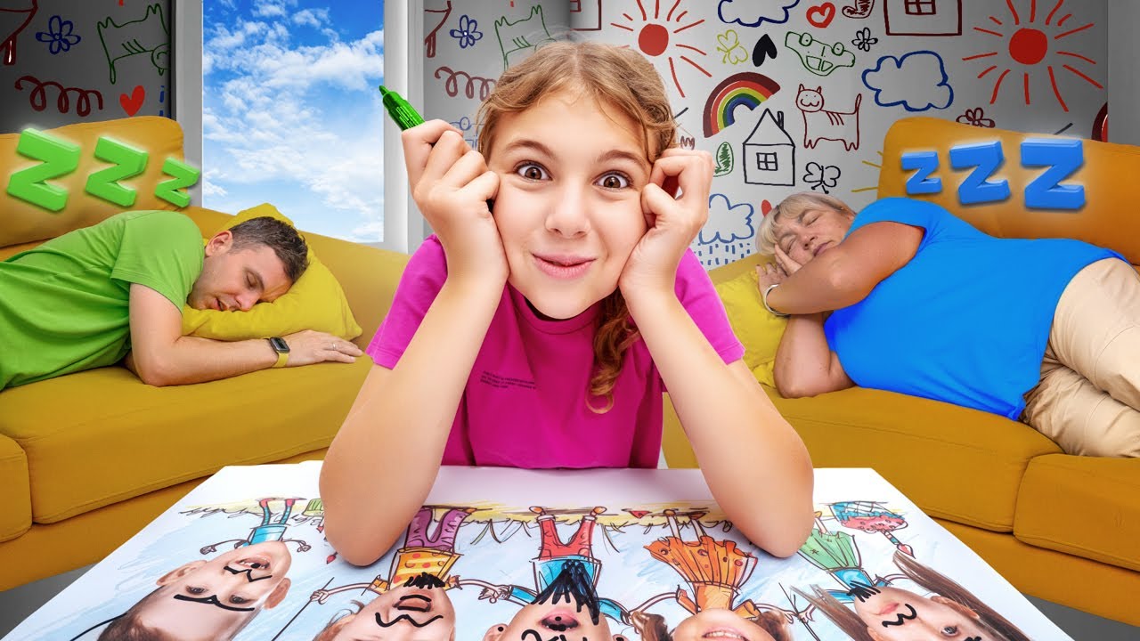 Время уборки! 🧹 Мария устраивает беспорядок и винит малышей!