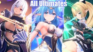 Azur Promilia - All Characters Ultimates & Skills (Closed Beta)