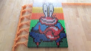 Domino Spongebob Squarepants (over 15,000 dominoes)