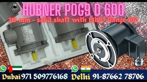 Baumer Hubner Dubai Setup Install Wiring installation POG9 D 600; POG9D 600;  Siemens Motor Repair