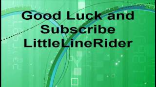 Linerider Tutorial - How to built a anti gravity foot stall.