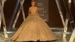 Sara Ali Khan Walks For Falguni Shane Peacock | India Couture Week 2019