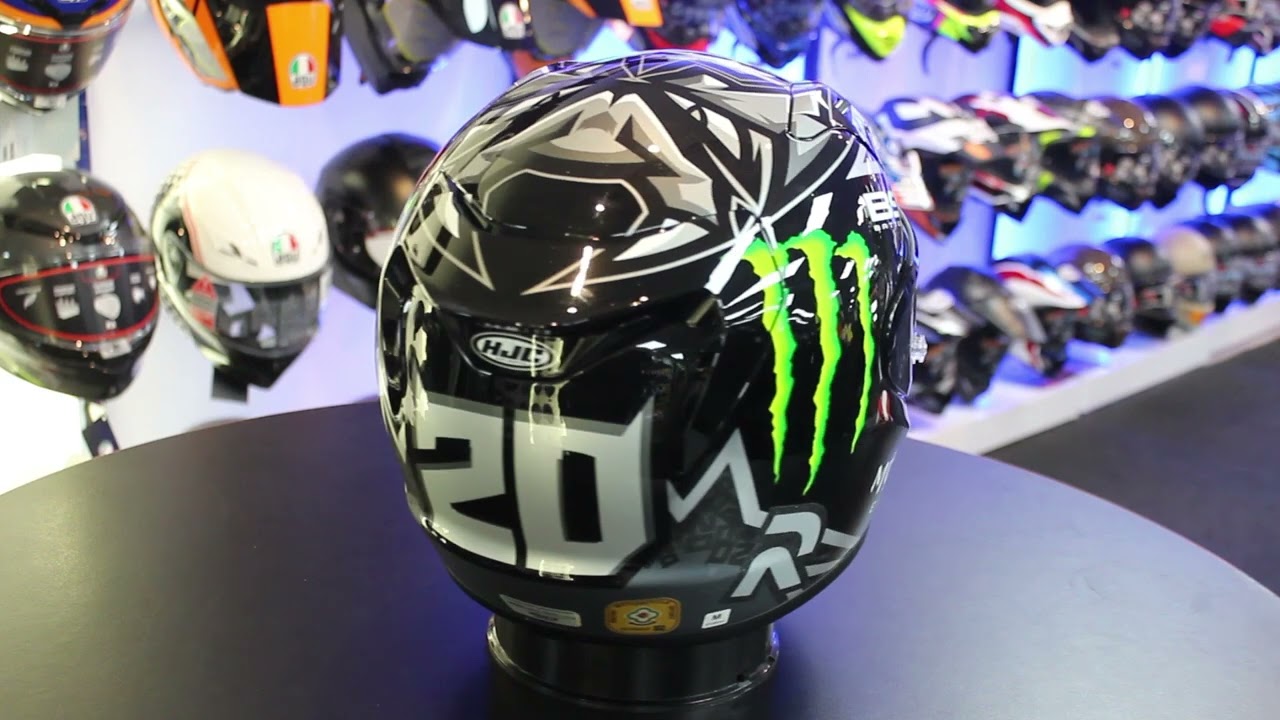 HJC RPHA 12 Quartararo Replica Helmet - YouTube