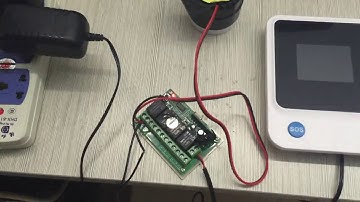 G90B alarm system -- How to use relay device