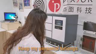Happy Work starts with Iris Recognition