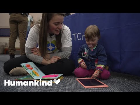 Toddler meets the bone marrow donor who saved her | Humankind