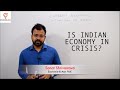 Current Economic Slowdown in India Explained by SANAT SHRIVASTAVA