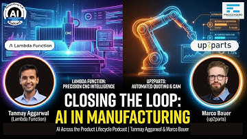 Closing the Loop: AI in Manufacturing with Lambda Function & up2parts