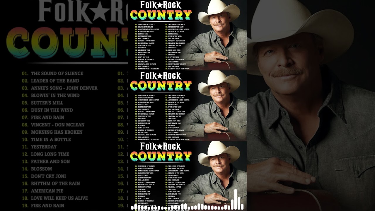 Classic Folk Songs 🥁 The Best Of Classic Folk Songs 70's 💗 Simon & Garfunkel, John Denver, Bob Dylan