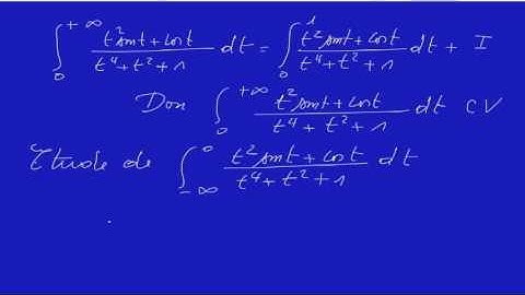 Intégrales Impropres partie 2   http://www.mathsprofessor.com