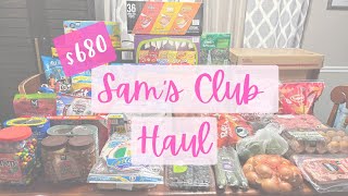 Huge $680 Sam’s Club + GFS Haul | Bulk Shopping for Our Family!