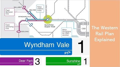 The Western Rail Plan Explained