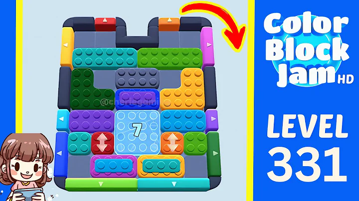 Color Block Jam Level 331 Solution Walkthrough