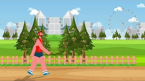 Walk cycle animation After Effects - Character rigging After Effects - Character animation