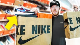 So Many SOLD OUT Sneakers SITTING At The NIKE OUTLET!