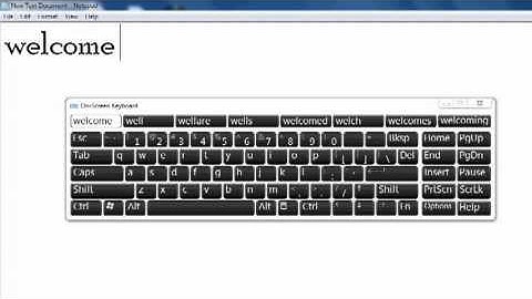 Windows 7 Accessibility Tutorial