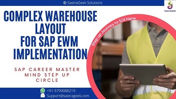 Complex Warehouse Layout for SAP EWM Implementation || SAP EWM  by Mr. Naidu