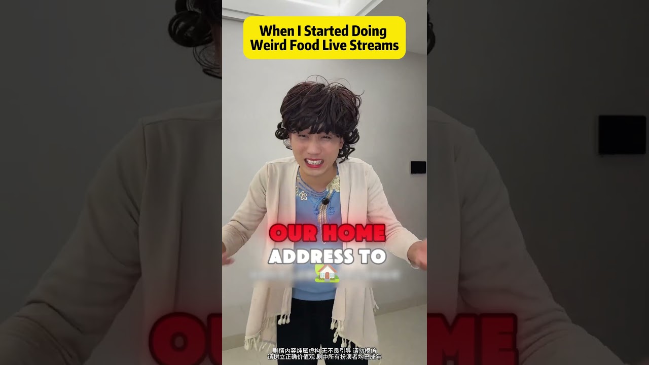 When I Started Doing Weird Food Live Streams 🍜😳 #funny #comedy #teacher #magic #happy #school #memes