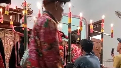 lễ cấp sắc 3 đèn của người dân tộc dao đỏ ll iu mienh quá tang