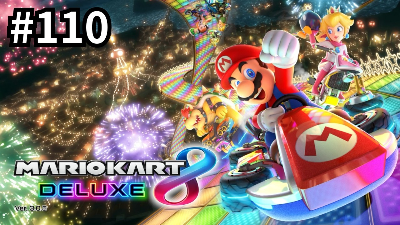 110 レート14789！「マリオカート8 デラックス」（Nintendo Switch