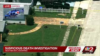 Street closed police on scene at home in Kissimmee after suspicious death