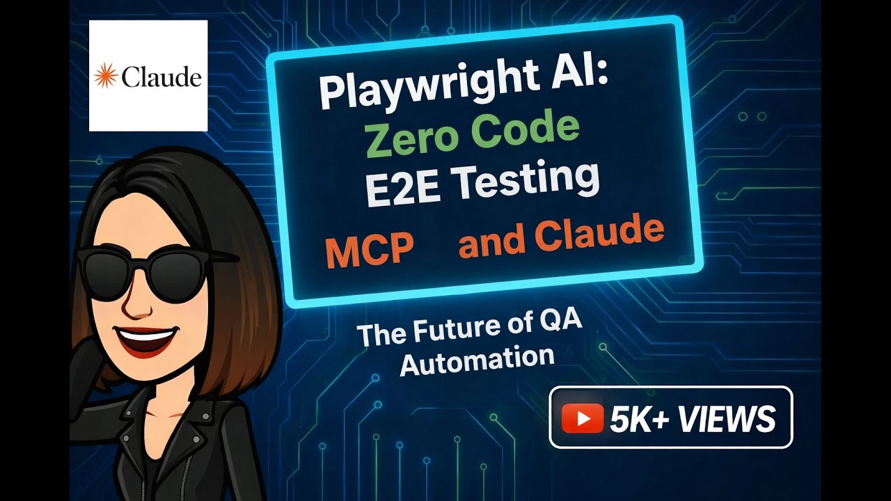Учебное пособие по программе Playwright MCP + Claude | JKC Tutorials