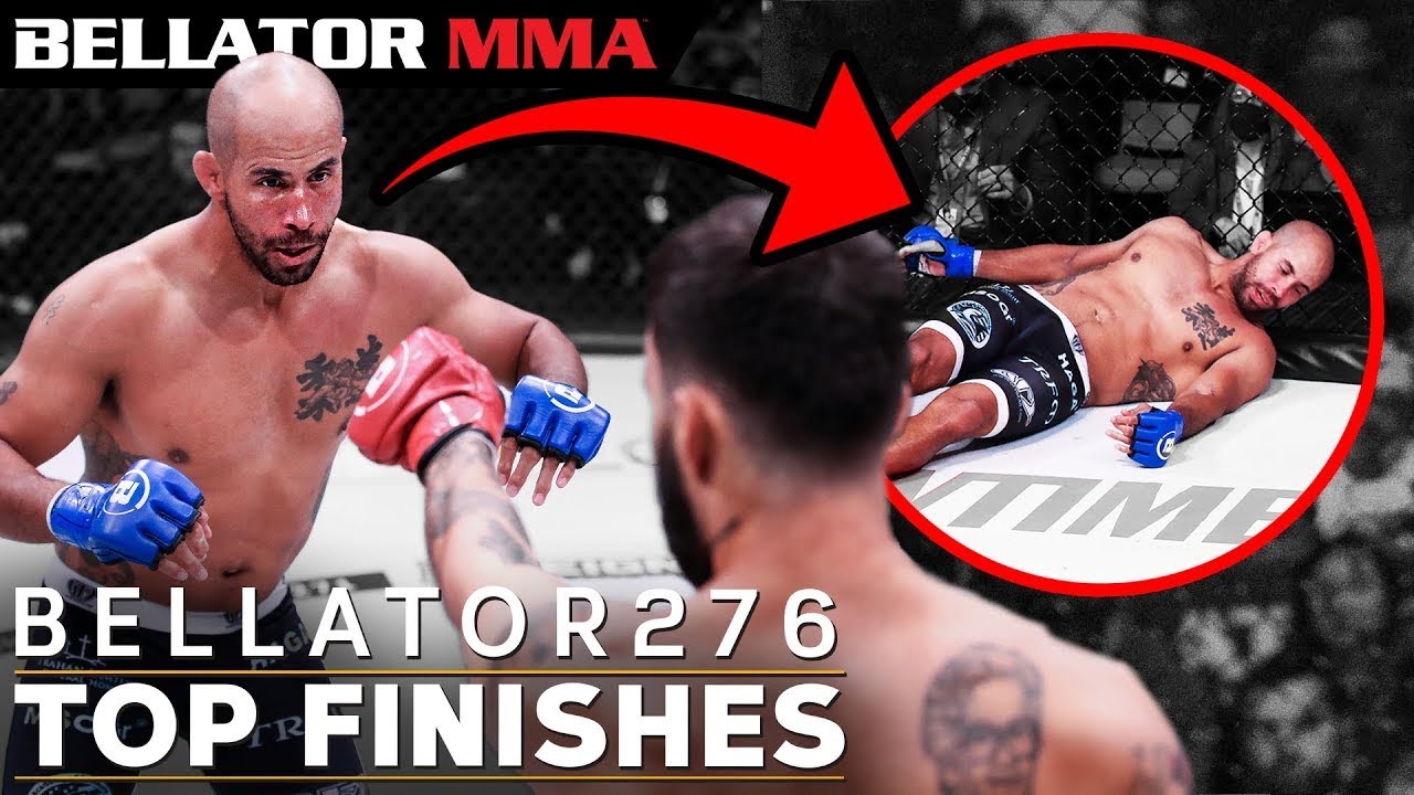 Top Brutal Finishes From Bellator 276 Fighters Bellator MMA