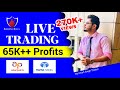 LIVE Intraday Trading || 65,000/- Profits || Futures Asian Paints - Tata Steel || Anish Singh Thakur
